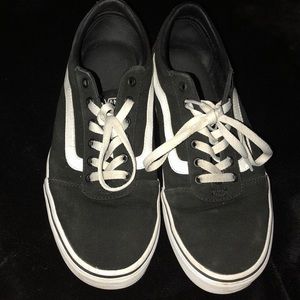Black old skool vans